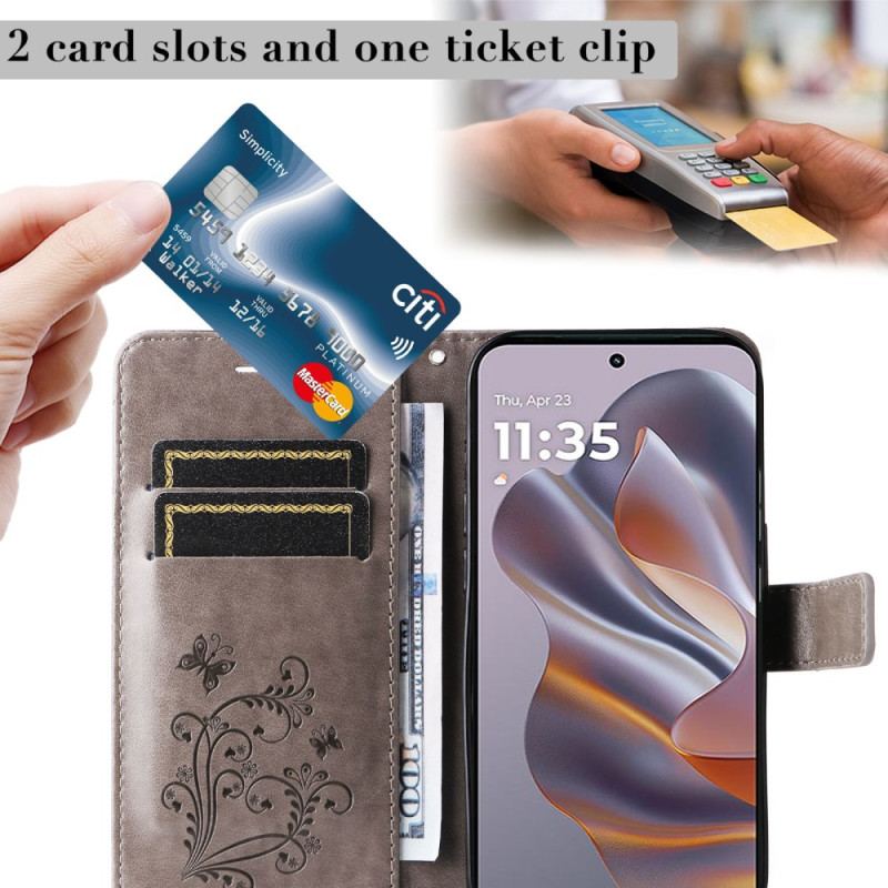 Housse Motorola Edge 50 Neo Papillons Géants