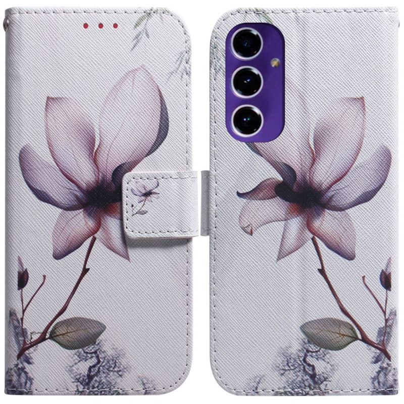 Housse Samsung Galaxy S24 FE Fleur Rose