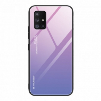 Coque Samsung Galaxy A71 5G Verre Trempé Be Yourself