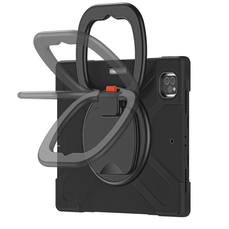 Coque iPad Pro 12.9" Ultra Résistante Anneau-Support Rotatif