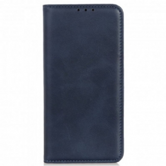 Flip Cover Motorola Edge 20 Pro Cuir Fendu Design