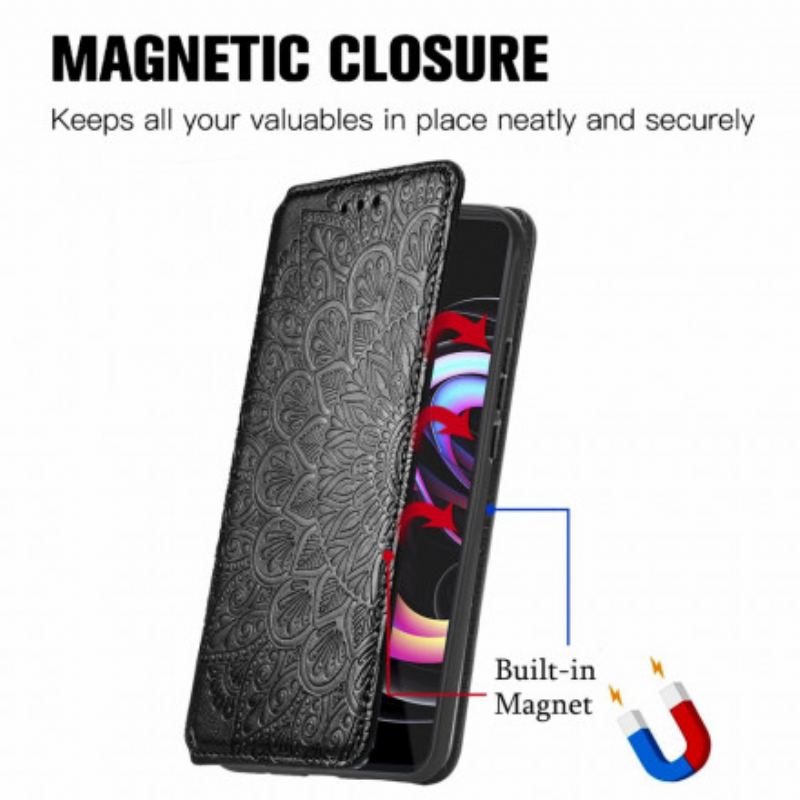 Flip Cover Motorola Edge 20 Pro Mandala
