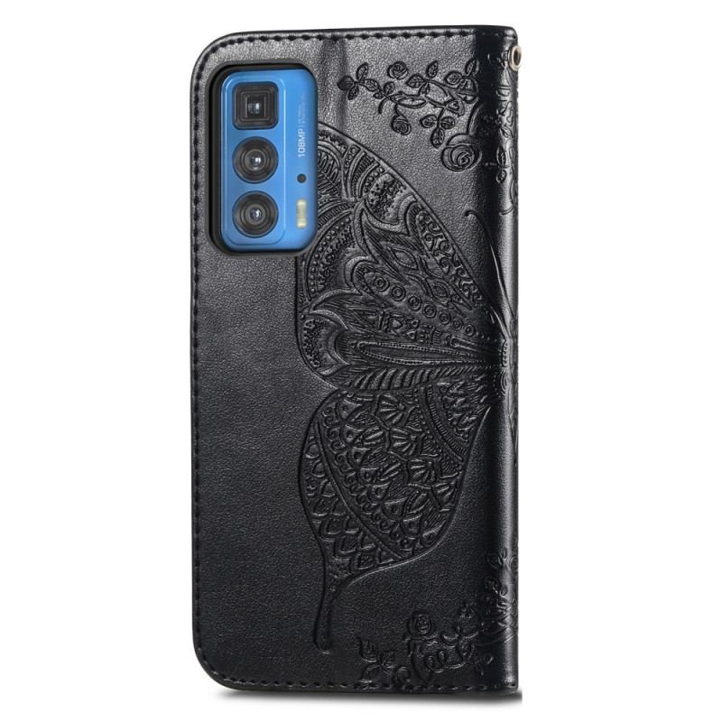 Housse Motorola Edge 20 Pro Demi Papillons