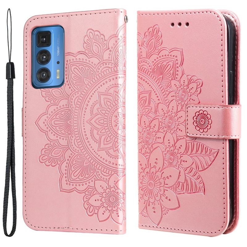Housse Motorola Edge 20 Pro Mandala