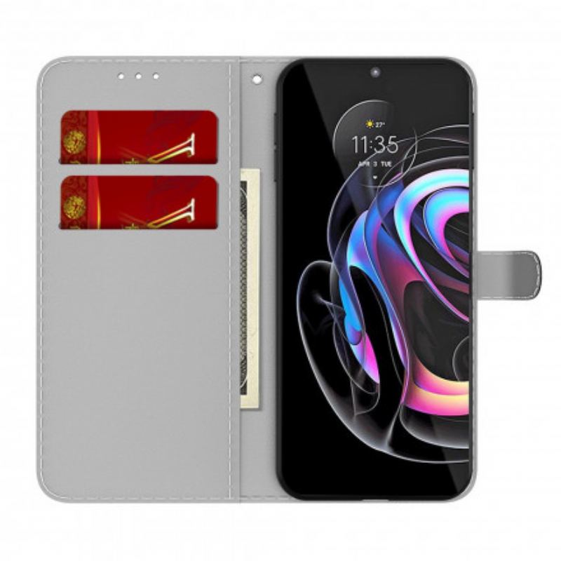 Housse Motorola Edge 20 Pro Motif Abstrait
