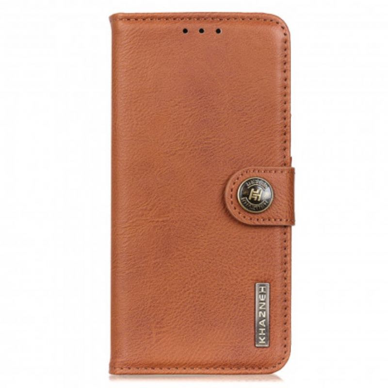 Housse Motorola Edge 20 Pro Simili Cuir KHAZNEH