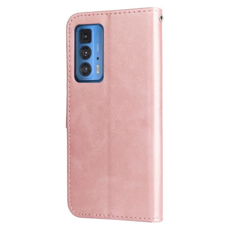 Housse Motorola Edge 20 Pro Vintage Porte-Monnaie