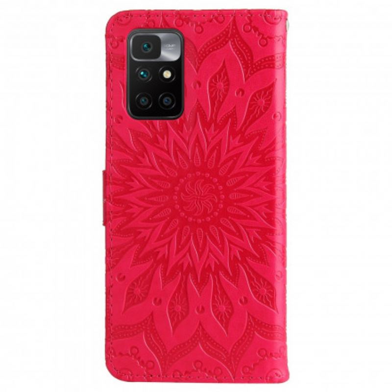 Housse Xiaomi Redmi 10 Fleur de Soleil