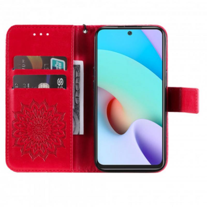 Housse Xiaomi Redmi 10 Fleur de Soleil