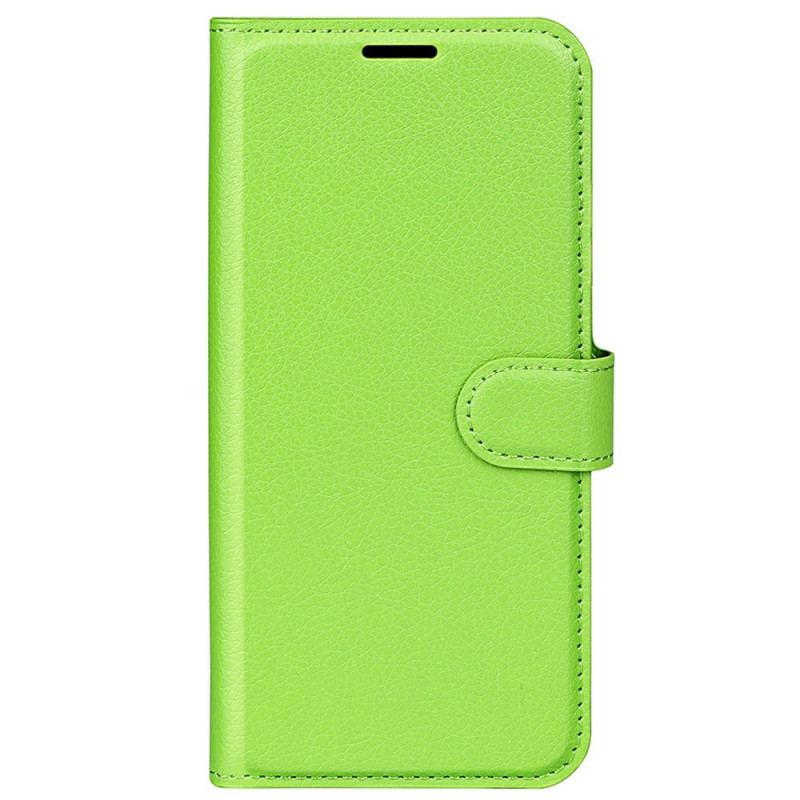 Housse Sony Xperia 5 IV Simili Cuir Litchi Classique