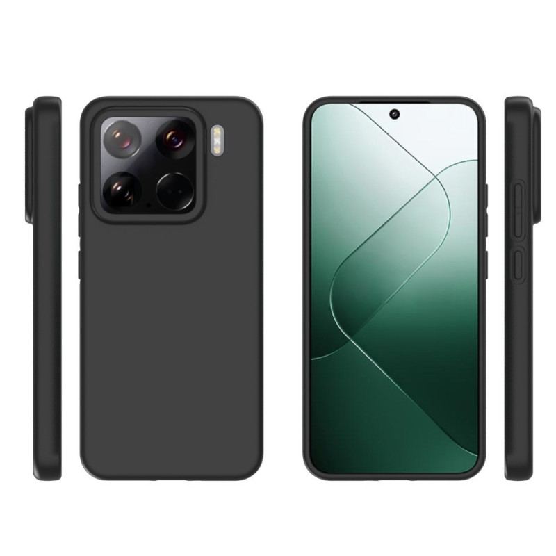 Coque 2-en-1 Xiaomi 15 Silicone avec Protecteur Écran en Verre Trempé