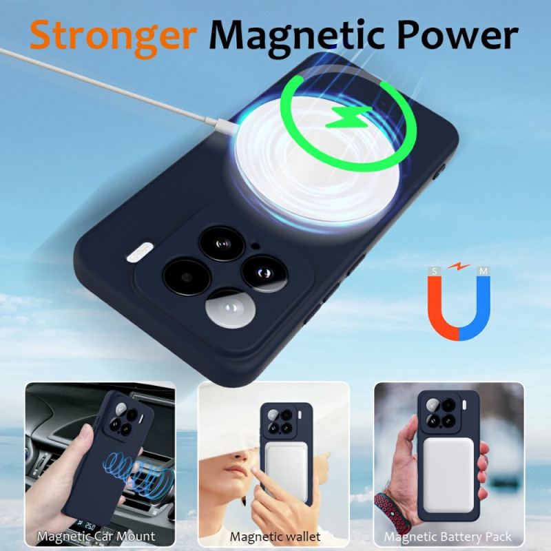 Coque Xiaomi 15 Compatible MagSafe avec Cordon