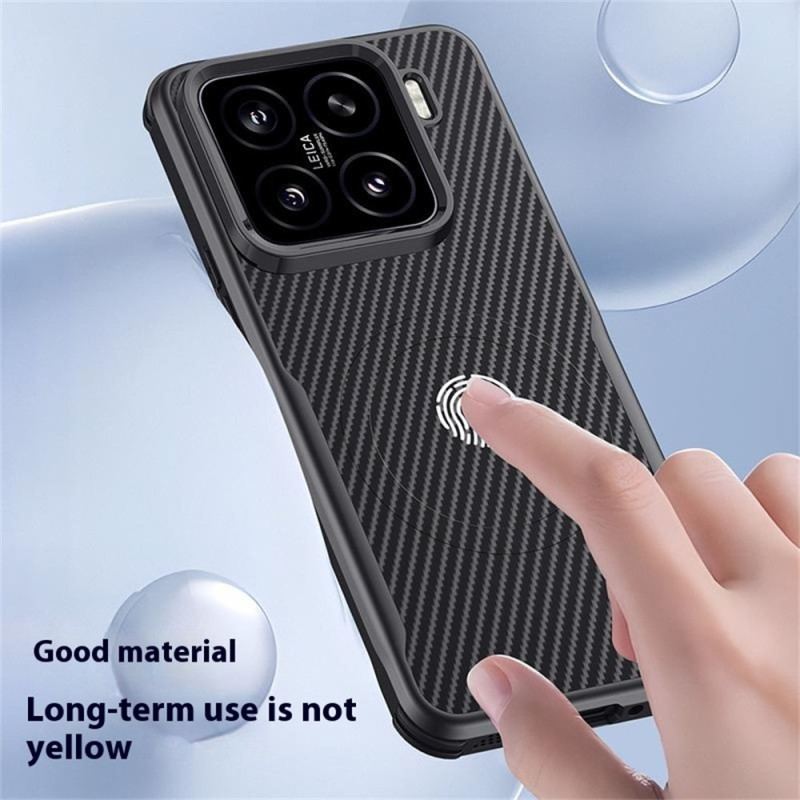 Coque Xiaomi 15 Compatible MagSafe Fibre Carbone