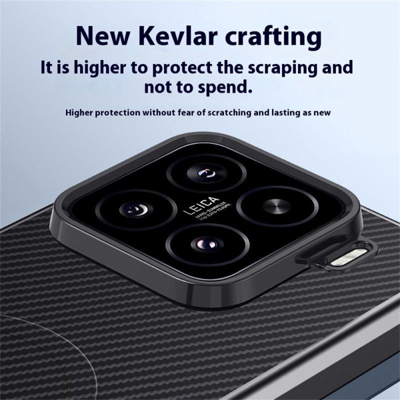 Coque Xiaomi 15 Compatible MagSafe Fibre Carbone