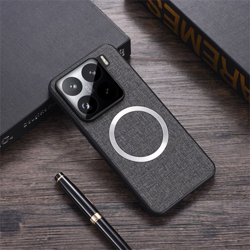 Coque Xiaomi 15 Compatible MagSafe Tissu