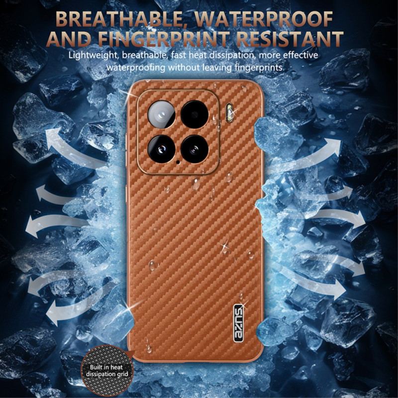 Coque Xiaomi 15 Fibre Carbone AZNS