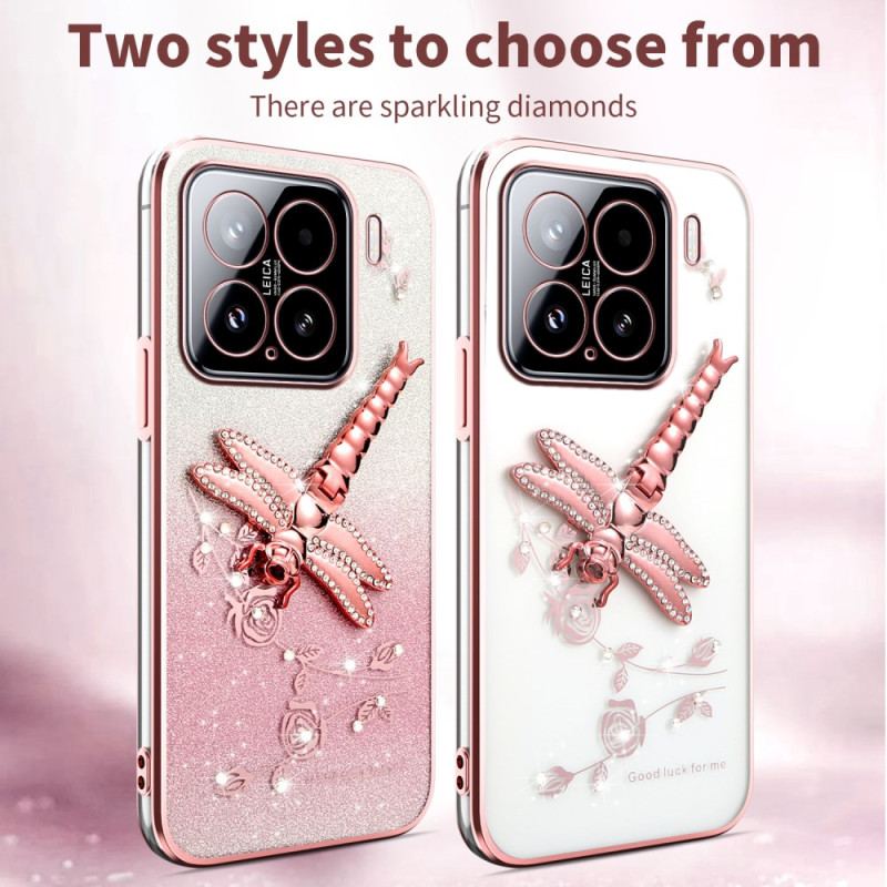 Coque Xiaomi 15 Support Papillon KADEM