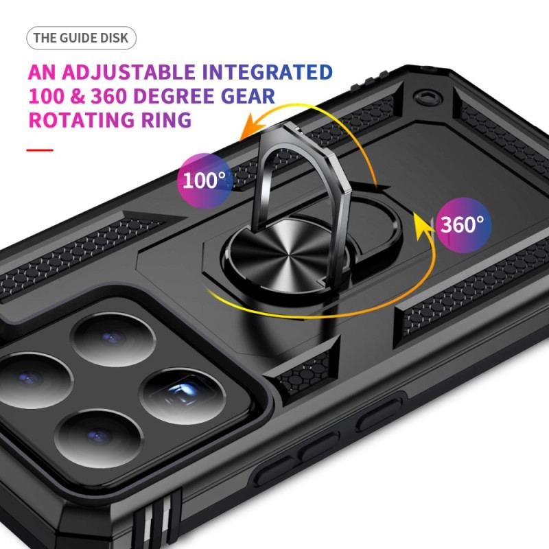 Coque Xiaomi 15 Ultra Résistante Support Rotatif