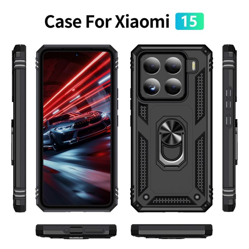 Coque Xiaomi 15 Ultra Résistante Support Rotatif