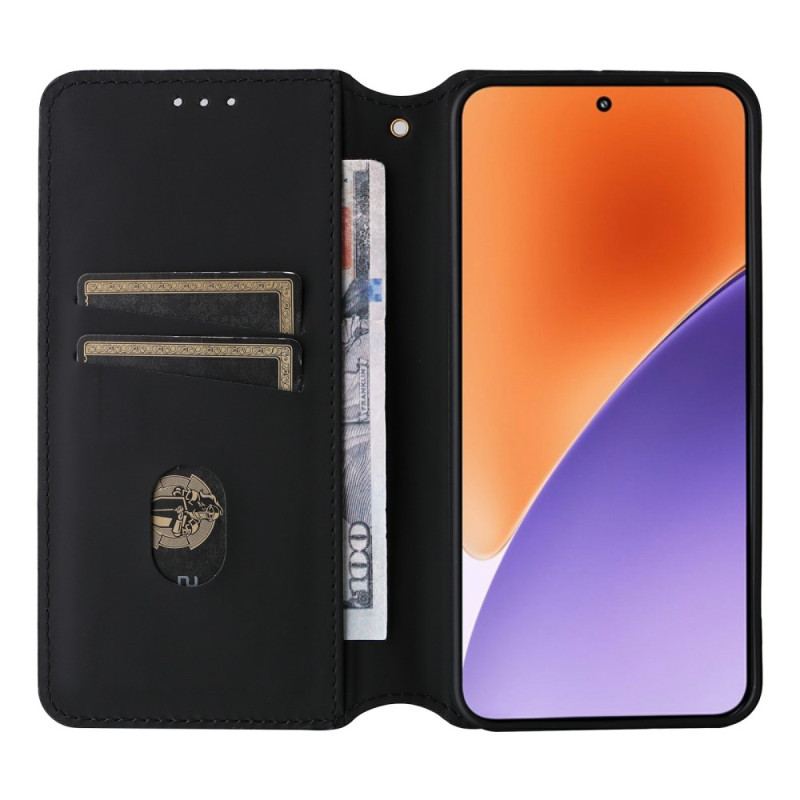 Flip Cover Xiaomi 15 Losanges 3D