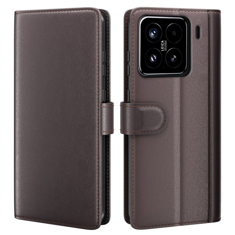 Housse Xiaomi 15 Cuir Véritable