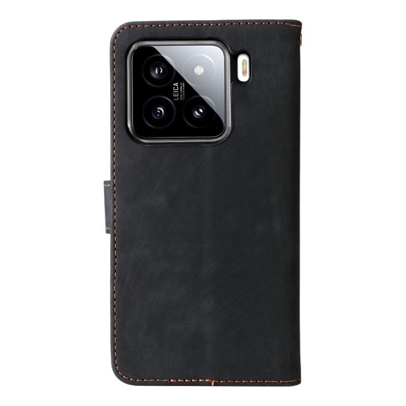 Housse Xiaomi 15 Effet Daim Protection RFID