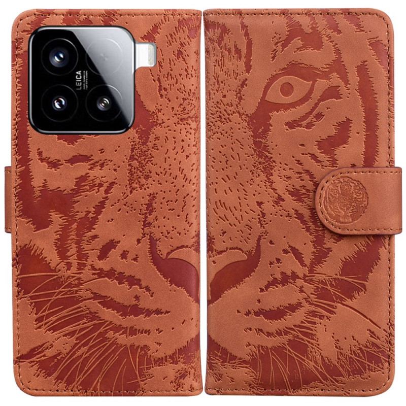 Housse Xiaomi 15 Empreinte Tigre