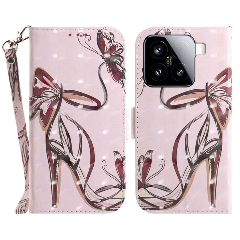 Housse Xiaomi 15 Escarpin à Lanière