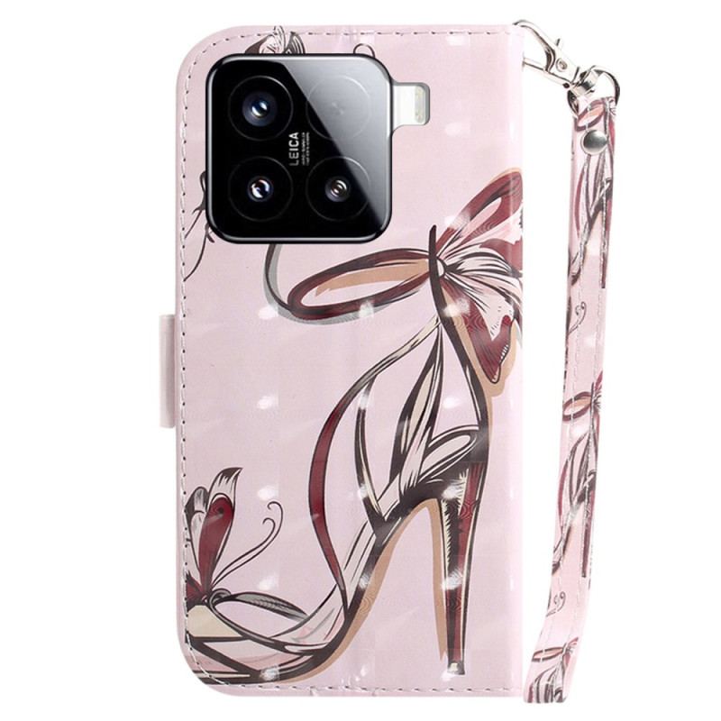 Housse Xiaomi 15 Escarpin à Lanière