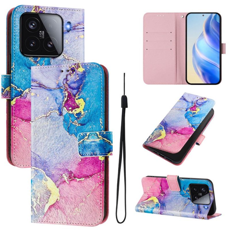 Housse Xiaomi 15 Marbre Multicolore