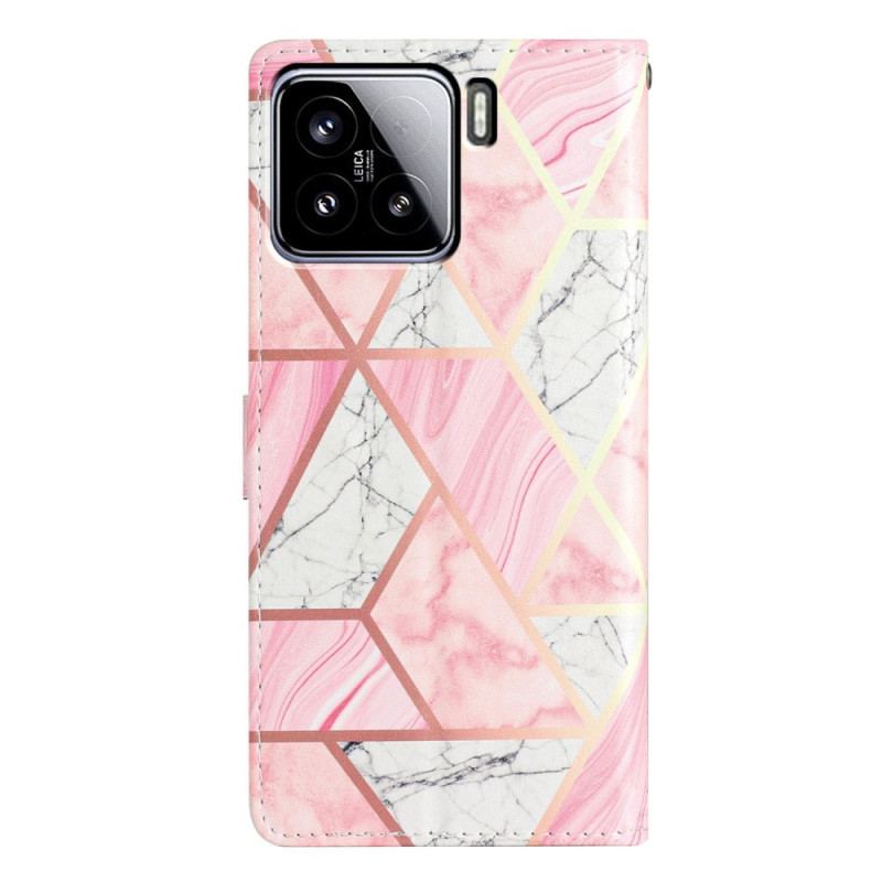 Housse Xiaomi 15 Marbre Rose