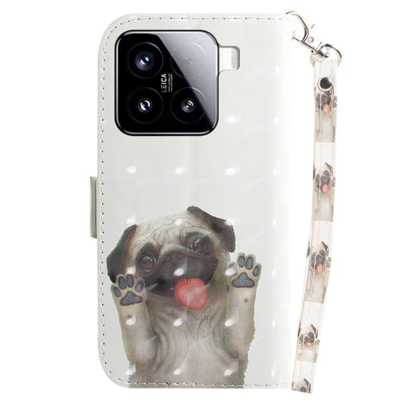 Housse Xiaomi 15 Motif Carlin à Lanière