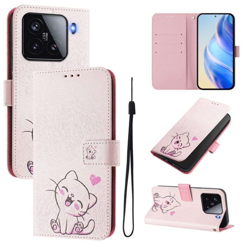 Housse Xiaomi 15 Motif Chaton