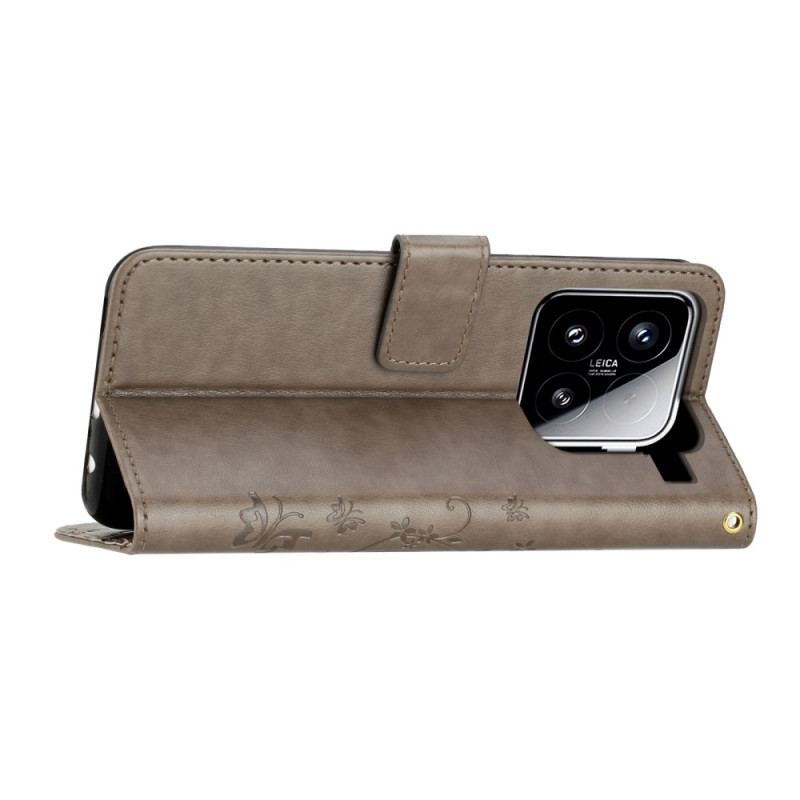 Housse Xiaomi 15 Motif Floral