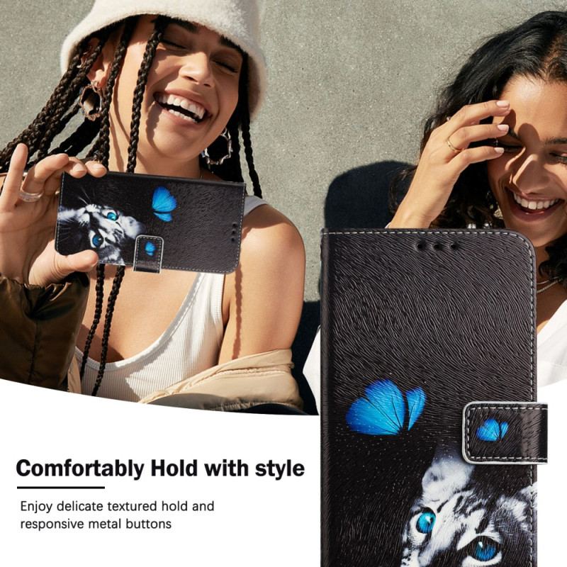 Housse Xiaomi 15 Papillon et Chat