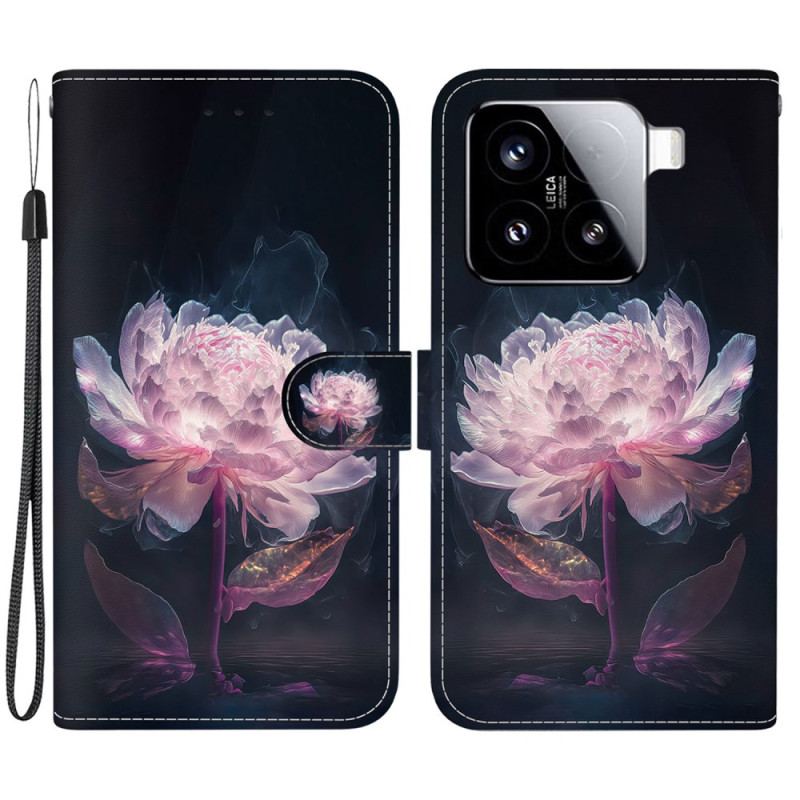 Housse Xiaomi 15 Pivoine Violette