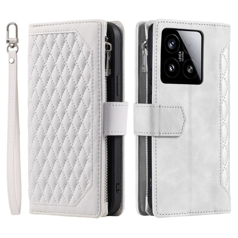 Housse Xiaomi 15 Portefeuille Matelassé