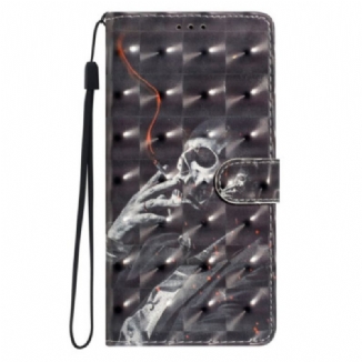 Housse Xiaomi 15 Squelette Fumeur 3D