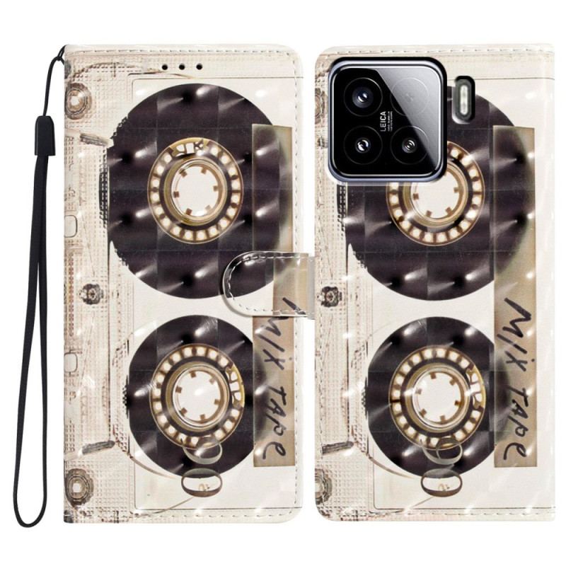 Housse Xiaomi 15 Style Cassette 3D