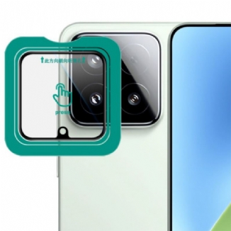 Lentille de Protection en Verre Trempé pour Xiaomi 15 Cadre Auto-Positionnable