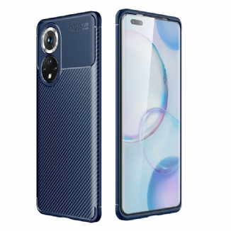 Coque Honor 50 Pro / Huawei Nova 9 Pro Flexible Texture Fibre Carbone