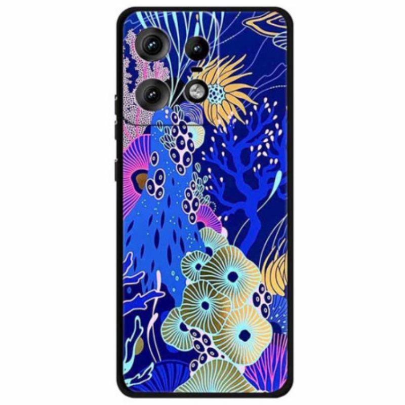 Coque Motorola Edge 50 Pro Corail de l'Océan