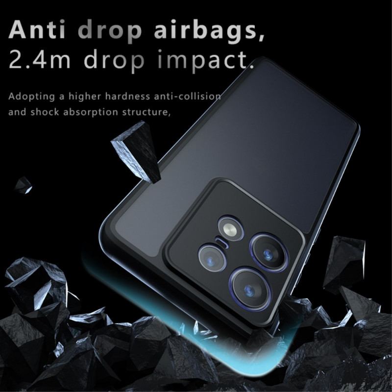 Coque Motorola Edge 50 Pro Noir Transparent