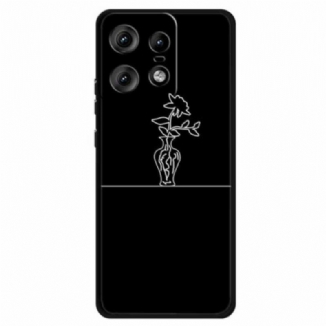 Coque Motorola Edge 50 Pro Tournesol et Vase