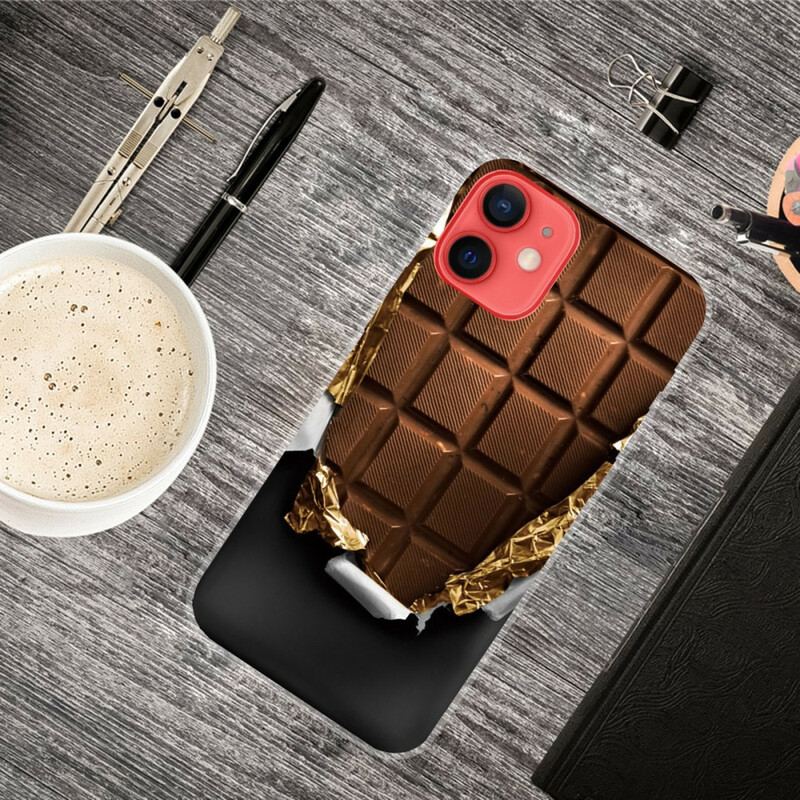 Coque iPhone 13 Mini Flexible Chocolat