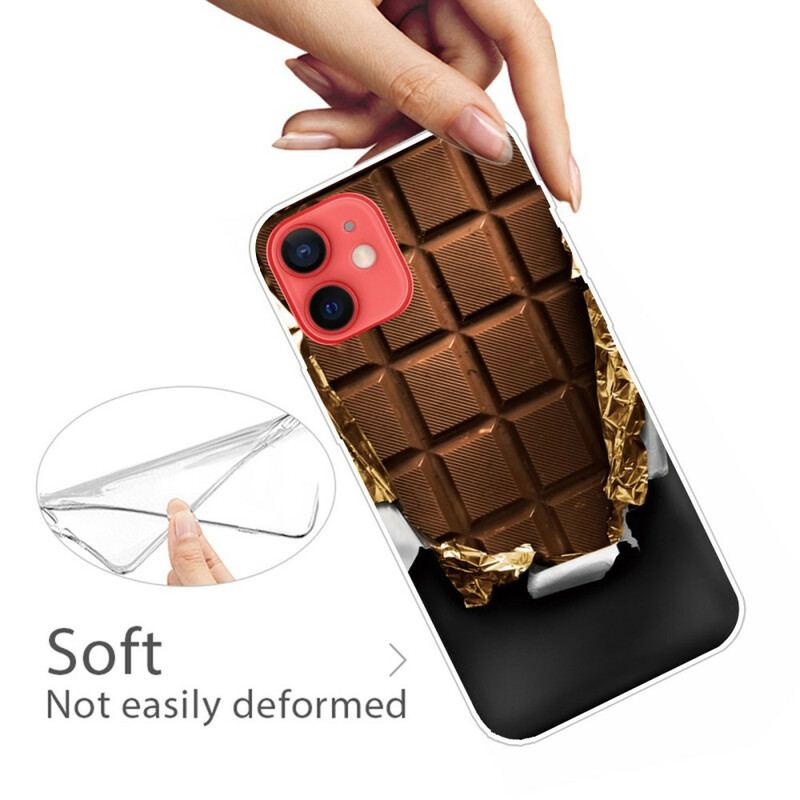 Coque iPhone 13 Mini Flexible Chocolat