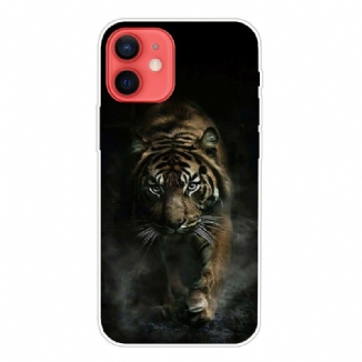 Coque iPhone 13 Mini Flexible Tigre