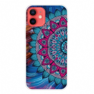Coque iPhone 13 Mini Mandala Coloré