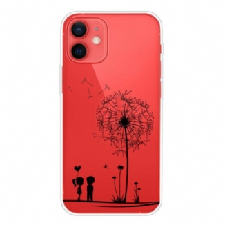 Coque iPhone 13 Mini Pissenlit Love