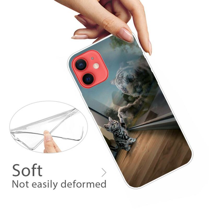 Coque iPhone 13 Mini Rêve de Chaton